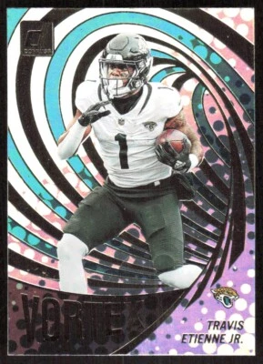 2023 607A DONRUSS VORTEX TRAVIS ETIENNE JR. Jacksonville Jaguars #VOR-15 - Image 1 of 2