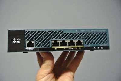 CISCO AIR-CT2504-K9 2500 SERIES WIRELESS WLAN CONTROLLER for 5 ap FREE SHIP - Image 1 of 3