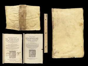 1581 Juan Medina Spanisch Katholisch Buß Heiliger Ildefonsus RIESIGES Pergament FOLIO - Bild 1 von 24