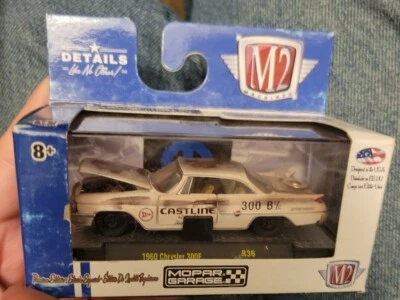 2016 M2 Machines 1960 Chrysler 300F R36 16-40 Mopar Garage Car Chase - Image 1 of 4