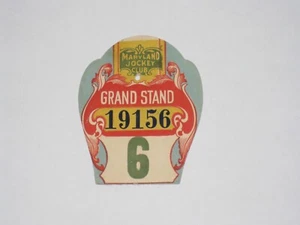 Vintage Maryland Jockey Club Admission Ticket Stub - Picture 1 of 2