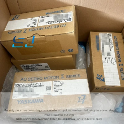 Brand new Yaskawa SGM7J-02APK-YR11 Servo Motor SGM7J-02APK-YR11 FedEx/DHL - Image 1 of 2