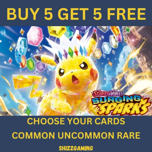 Pokemon Surging Sparks SV8 - Base - Choose Your Cards! - Image 1 of 4