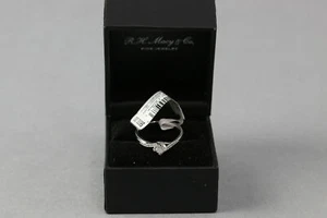 NWT $600 Macy's Sterling Silver I-J I2-I3 Diamond 1/5Ct TCW Promise Ring Sz 7 - Picture 1 of 8