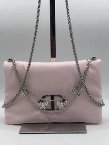 NWOT Dior VIP Limited Clutch Bag, Case Shoulder Bag Crossbody+Butterfly Charm - Picture 1 of 2