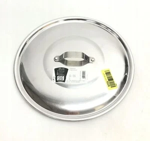 Pentole Agnelli Coperchio in Alluminio con Manico in Acciaio Inox, Argento 36 cm - Foto 1 di 6
