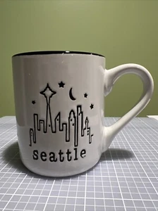 Coffee Mug Seattle Coffee Capital Of The World 12 oz White - Picture 1 of 13