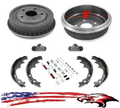 Drums Shoes Spring for 83-94 Rear Wheel Drive Ranger Standard Smaller 9inch drum - Image 1 of 4