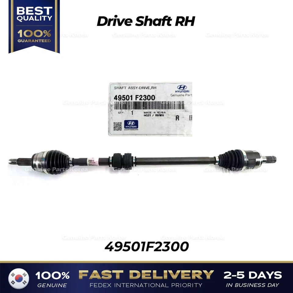 ⭐Genuino⭐ Eje de transmisión derecho 49501F2300 para Hyundai Elantra Foto 1 de 2