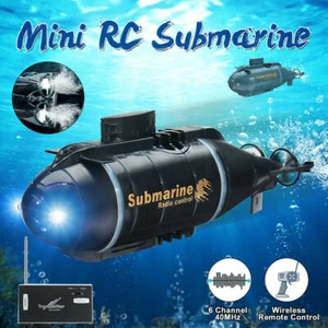 Mini RC Racing Submarine R/C Giocattolo + Trasmettitore 40MHz Ultimo Regalo Z4W8 M0D1 - Foto 1 di 14