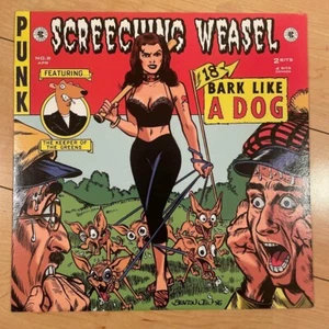 Screeching Weasel : Bark Like A Dog 1996 US Edition 12" lp Fat Wreck Chord ~JPN - Picture 1 of 9