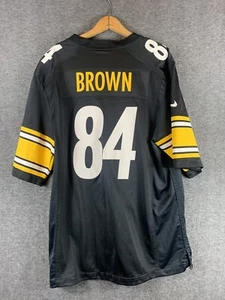 Nike On Field Pittsburgh Steelers Jersey Size L Brown 84 - Perfect Condition - Picture 1 of 10