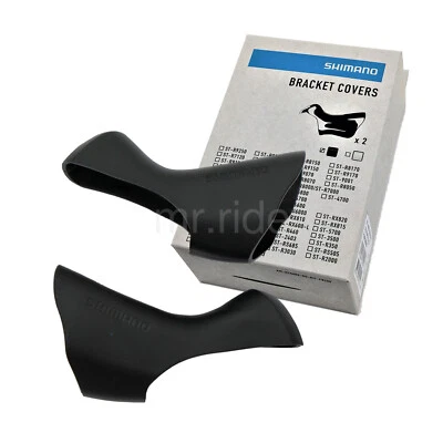 Shimano Ultegra ST-6800,105 ST-5800,Tiagra ST-4700 STI Lever Cover Hoods, Black - Image 1 of 4