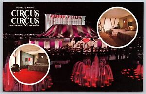 Postcard Circus Circus Hotel Casino Spa, Las Vegas, Nevada V170