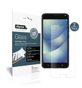 2x Screen Protector for Asus Zenfone 4 ZE554KL matte Flexible Glass 9H dipos - Picture 1 of 7