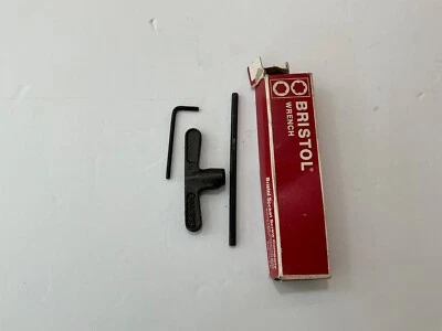 NEW! BRISTOL "T-Handled" HEX WRENCH w/ REPLACEABLE SHAFT 3/16” USA made - Image 1 of 3