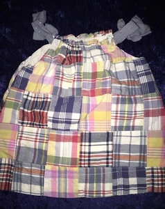 Vestido de trabajo forrado con parche para bebé Baby Gap de 3-6 meses - Imagen 1 de 3
