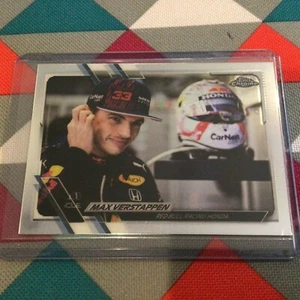 #43 Max Verstappen - Red Bull Racing Honda (base) 2021 Topps Chrome Formula 1 F1 - Foto 1 di 2