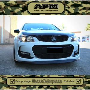 Front Bumper Lip Splitter For Holden Commodore VF Series 2 S/SS/SV6 2015-2017 - Picture 1 of 8