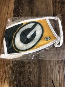 NFL Green Bay Packers Face Mask Covering Reusable Washable Elastic Unisex Adult - Picture 1 of 4