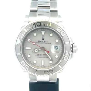 Rolex Yacht Master Date Wristwatch Silver Dial Automatic Steel #R16622 - Picture 1 of 9