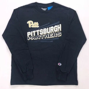 Youth Champion Pittsburgh Panthers Cotton Long Sleeve Shirt Size L 10-12 NEW BJ - Picture 1 of 1
