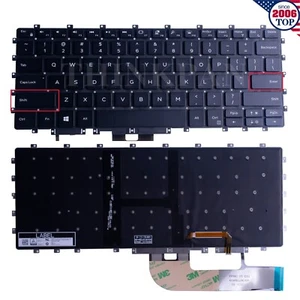 Tastiera originale USA retroilluminata per Dell Precision 5530,XPS 15 9575 2-in-1 0C48H4 - Foto 1 di 4