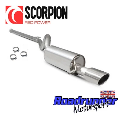 Sistema de escape trasero gato Scorpion Renault Sport Twingo punta pulidora sin res SRNS029 - Imagen 1 de 4