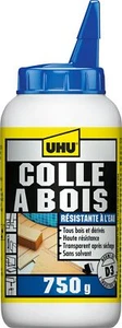 UHU Colle à bois waterproof- Plus forte que le bois résiste à l'eau l'intérie... - Bild 1 von 4