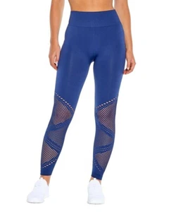 Women’s Marika $60 Stella Seamless Midnight Blue Leggings Size M NEW WITH TAGS - Picture 1 of 5