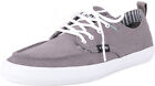 Vans MILLSY 3-Eye Canvas Sneakers Grau 50s Halbschuhe Rockabilly