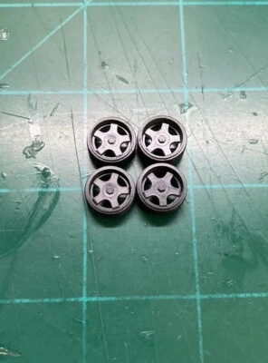 Juego de ruedas y neumáticos 1/64 “96 Impala SS Reps” ruedas impresas en 3D Foto 1 de 4