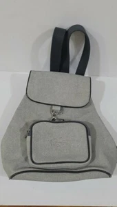 Vintage Y2K LACOSTE grey backpack GOOD CONDITIONS 👍  - Picture 1 of 7