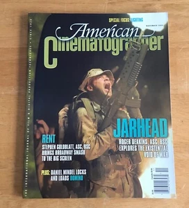 American Cinematographer Magazine November 2005 Jarhead No Label - Picture 1 of 2