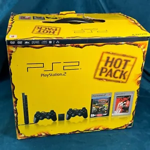 ORIGINAL BOX ONLY - Playstation 2 Slim HOT PACK 🔥 Boxed PS2 PAL Console - Picture 1 of 10
