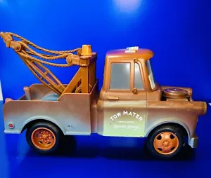 Disney Pixar Cars 2 Air Hogs Remote Control Tow MATER Toy Truck NO REMOTE - Picture 1 of 6
