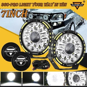 Auxbeam 230W 7in Driving Light LED Offroad Light Bar Combo Spot Flood Ditch Lamp - Picture 1 of 12