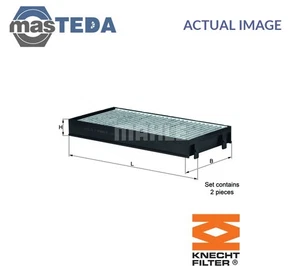 LAK 221/S CABIN POLLEN FILTER DUST FILTER KNECHT NEW OE REPLACEMENT - Picture 1 of 5