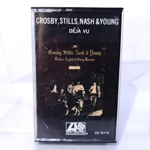 Crosby, Stills, Nash & Young DEJA VU Cassette Tape 1970 - Tested Working - Picture 1 of 5