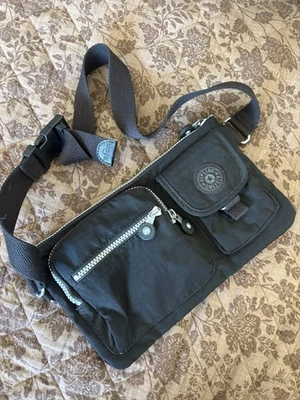 Kipling Presto Up Waist Belt Hip Bag Fanny Pack Rapid Black  - Image 1 of 4