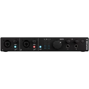 Arturia MiniFuse 4 4in/4out Audio MIDI Interface - Black - Picture 1 of 3