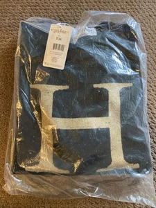 Harry Potter H Sweater Large L Fun Christmas Wool Acrylic Nylon Black Mens - Picture 1 of 6