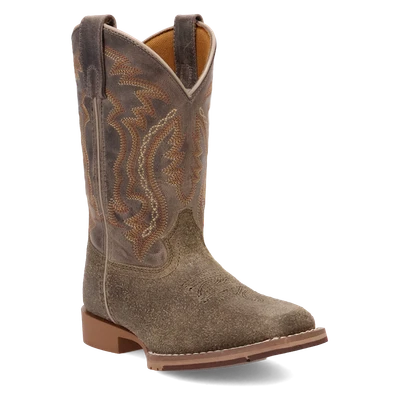 Dan Post Children's Beasley Grey Leather Western Boot DPC4004 - Image 1 of 4