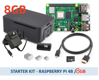 Raspberry Pi 4B  8GB Budget Kit - Image 1 of 4