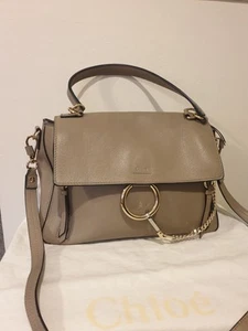 Chloe Faye Day Bag in Motty Grey Medium vgc. - Picture 1 of 17