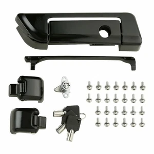 Paquete de pestillos de maletero bisagras de llave aptos para Harley Tour Pak Touring Road Glide 2014-24 - Imagen 1 de 13
