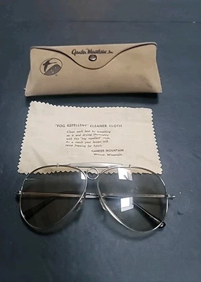 Gafas de tiro Gander Mountain vintage con tela y estuche original. Foto 1 de 4