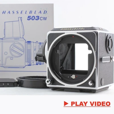 Gold Emblem [ TOP MINT / ISO:3200 ] Hasselblad 503CW Film Camera Body From JAPAN - Image 1 of 4