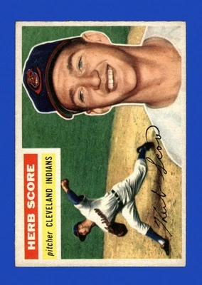 1956 Topps Set-Break #140 Herb Score como nuevo *GMCARDS* Foto 1 de 2