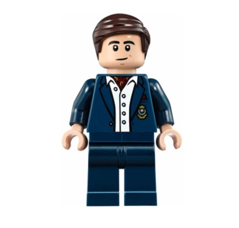 LEGO® Minifig sh0235 - Брюс Уэйн - Ascot и рубашка на пуговицах - Изображение 1 из 1
